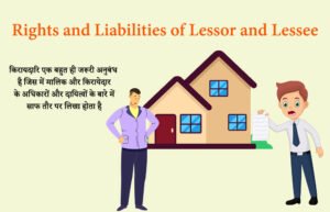 Rights and Liabilities of Lessor and Lessee